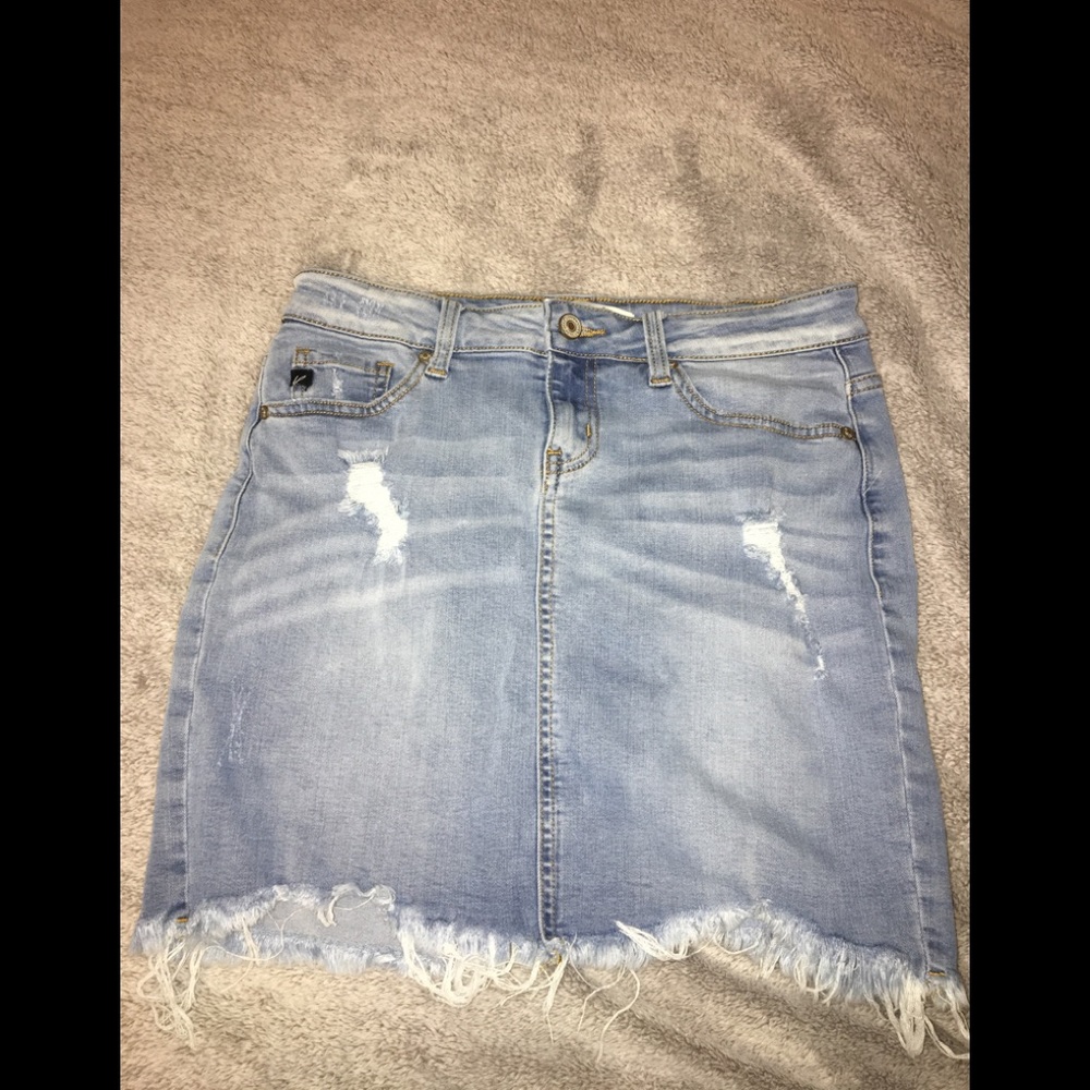 Kancan jean skirt